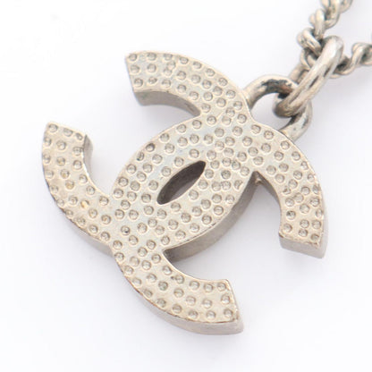 Chanel Necklace CC Logo Stainless Steel — view 2