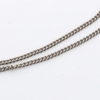 Chanel Necklace CC Logo Stainless Steel — view 6