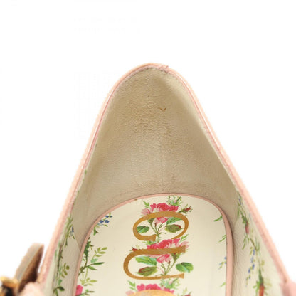 Gucci Pumps Louis Bee Mary Jane Patent Leather Heel — view 8
