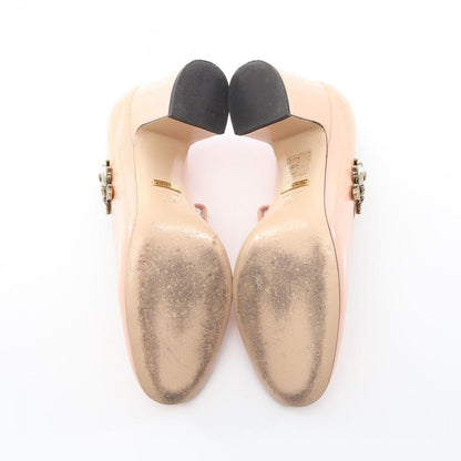 Gucci Pumps Louis Bee Mary Jane Patent Leather Heel — view 4