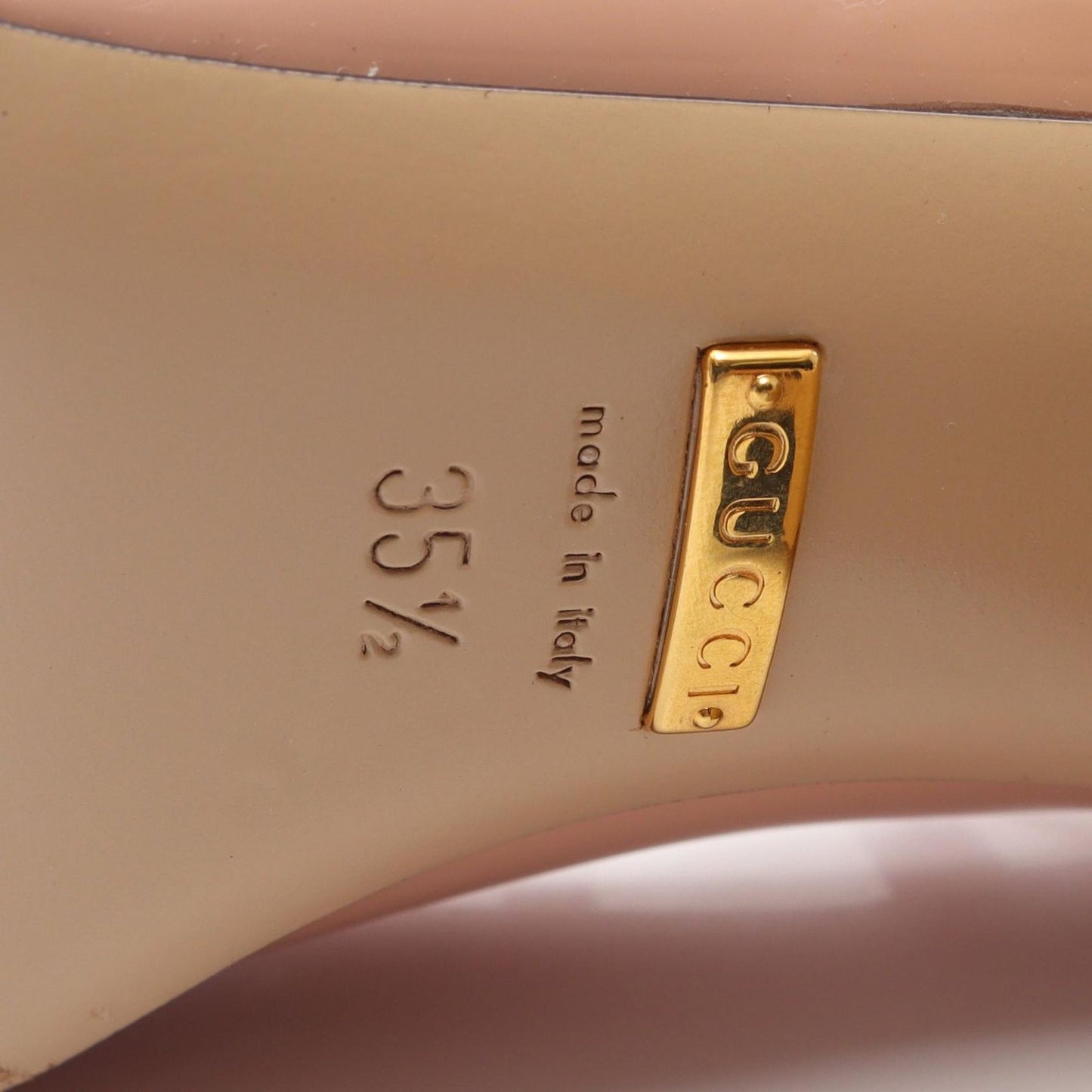 Gucci Pumps Louis Bee Mary Jane Patent Leather Heel — view 6