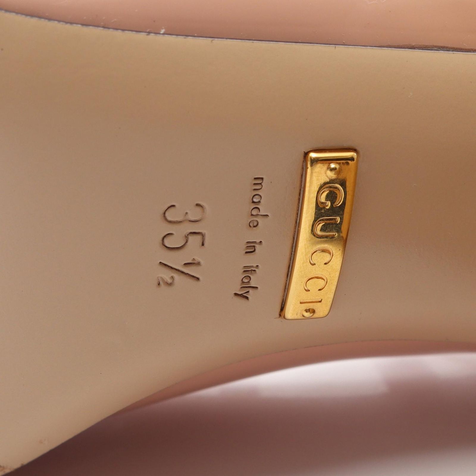 Gucci Pumps Louis Bee Mary Jane Patent Leather Heel — view 6