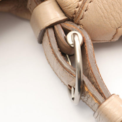 Celine Shoulder Bag Beige Leather — view 7