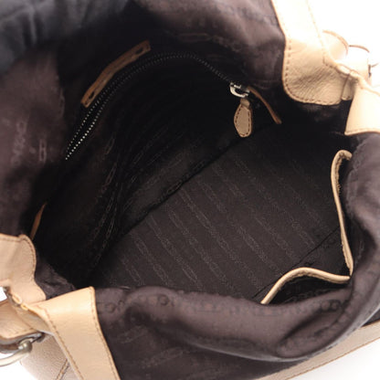 Celine Shoulder Bag Beige Leather — view 3