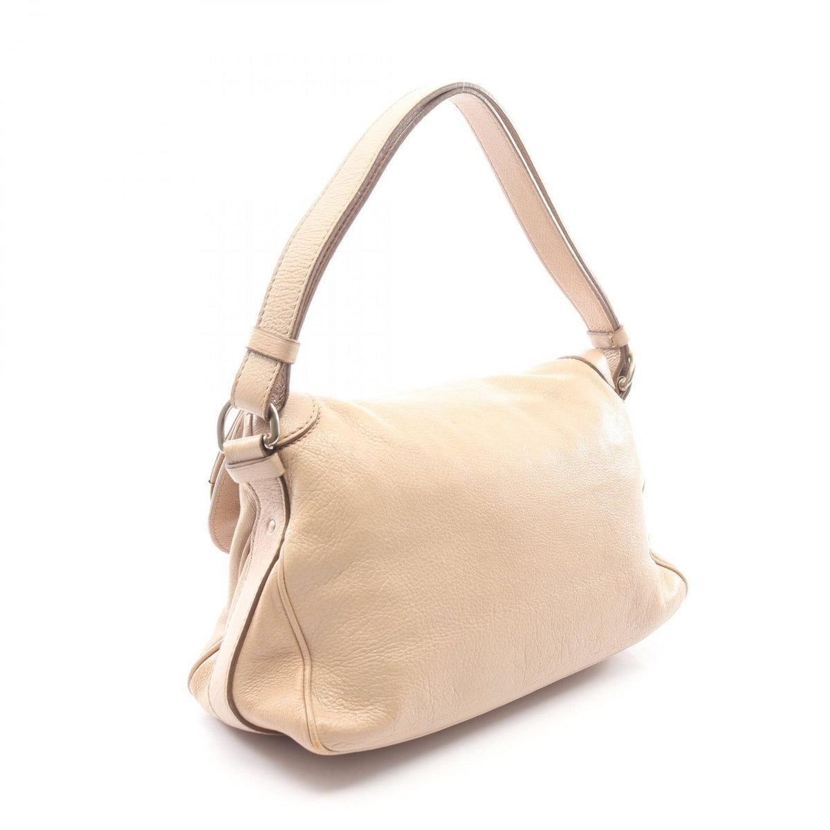 Celine Shoulder Bag Beige Leather — view 2
