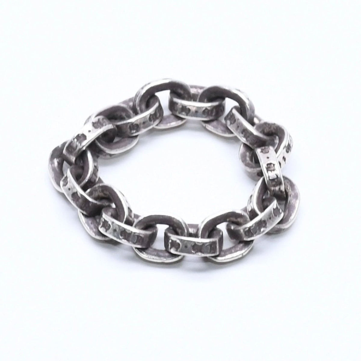 Chrome Hearts Paper Chain Ring 925 Sterling Silver — view 2