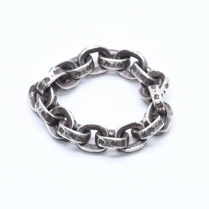 Chrome Hearts Paper Chain Ring 925 Sterling Silver — view 2