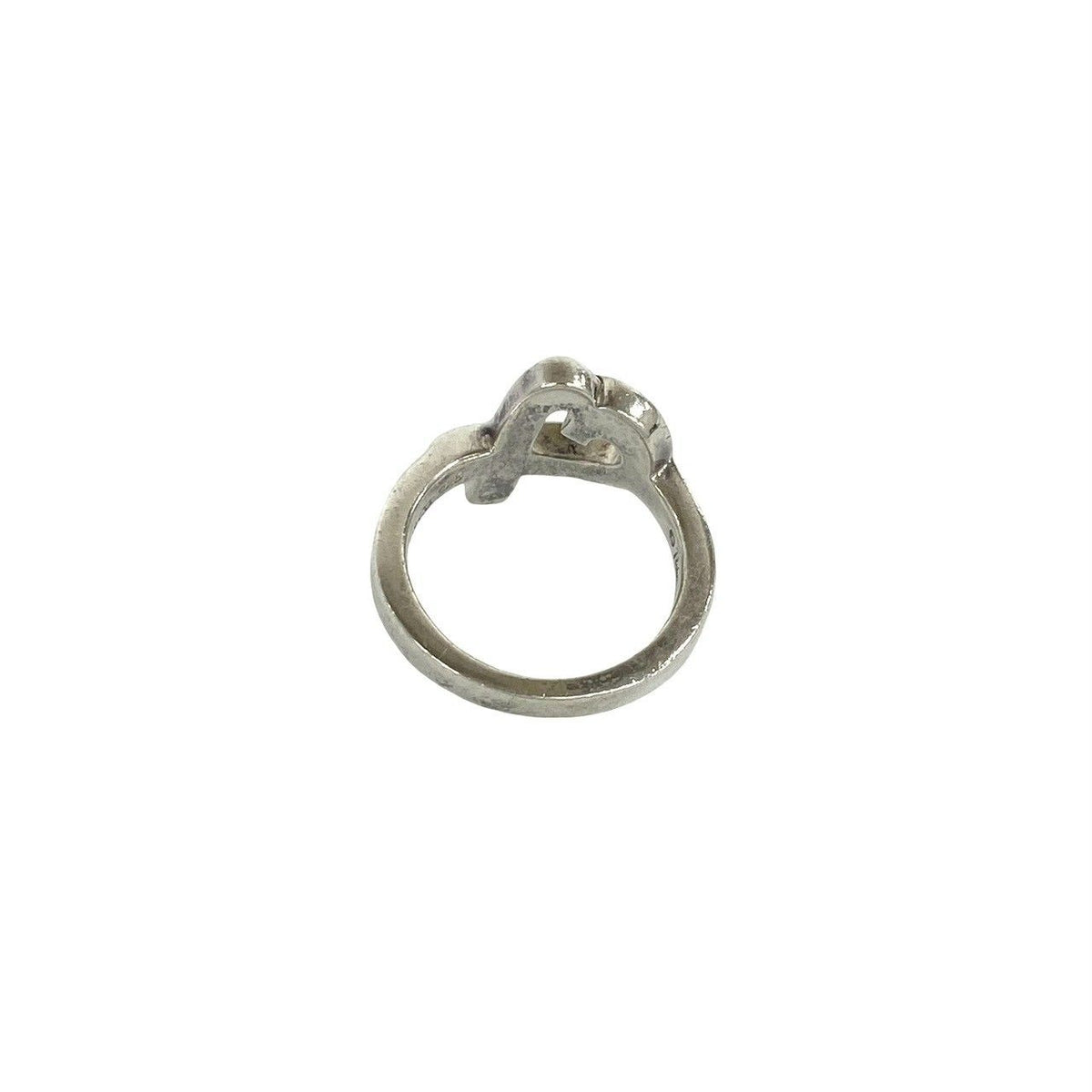 Tiffany & Co Vintage Loving Heart Ring 925 Sterling Silver — view 6