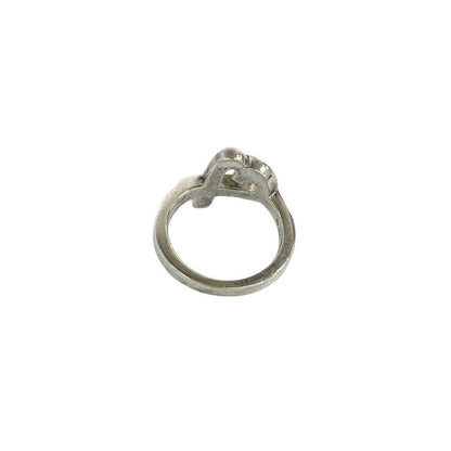 Tiffany & Co Vintage Loving Heart Ring 925 Sterling Silver — view 6