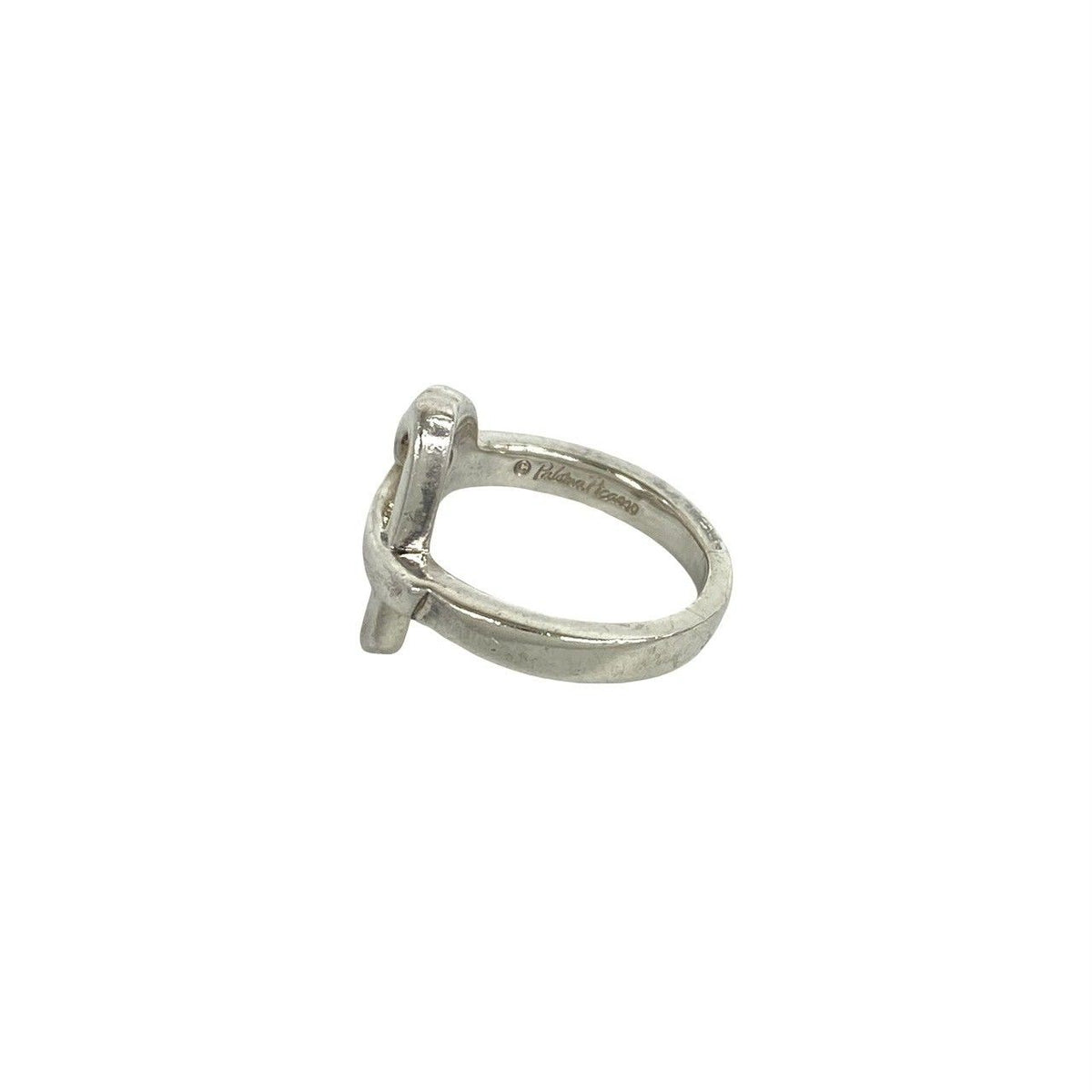 Tiffany & Co Vintage Loving Heart Ring 925 Sterling Silver — view 4