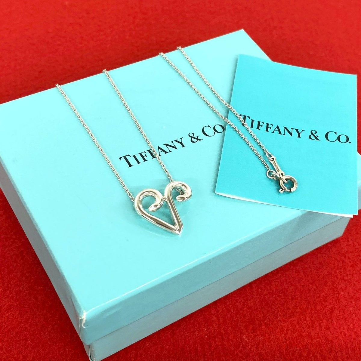 Tiffany & Co Vintage Zodiac Necklace 925 Sterling Silver Aries Motif Pendant