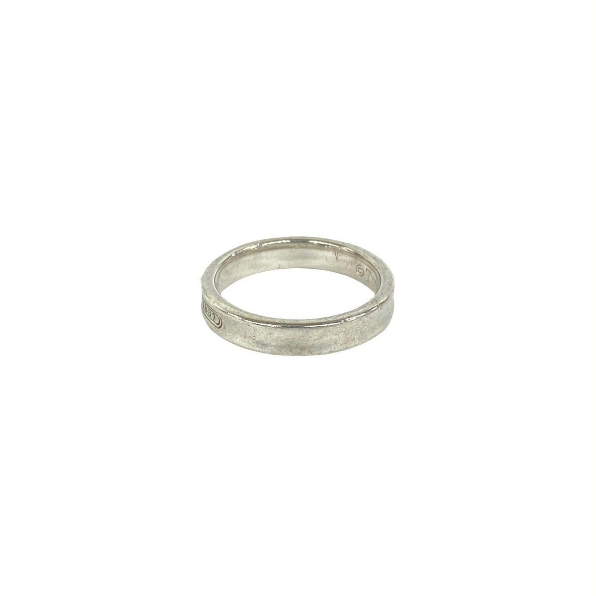 Tiffany & Co Box Vintage Narrow Ring 925 Sterling Silver No 13.5 — view 4