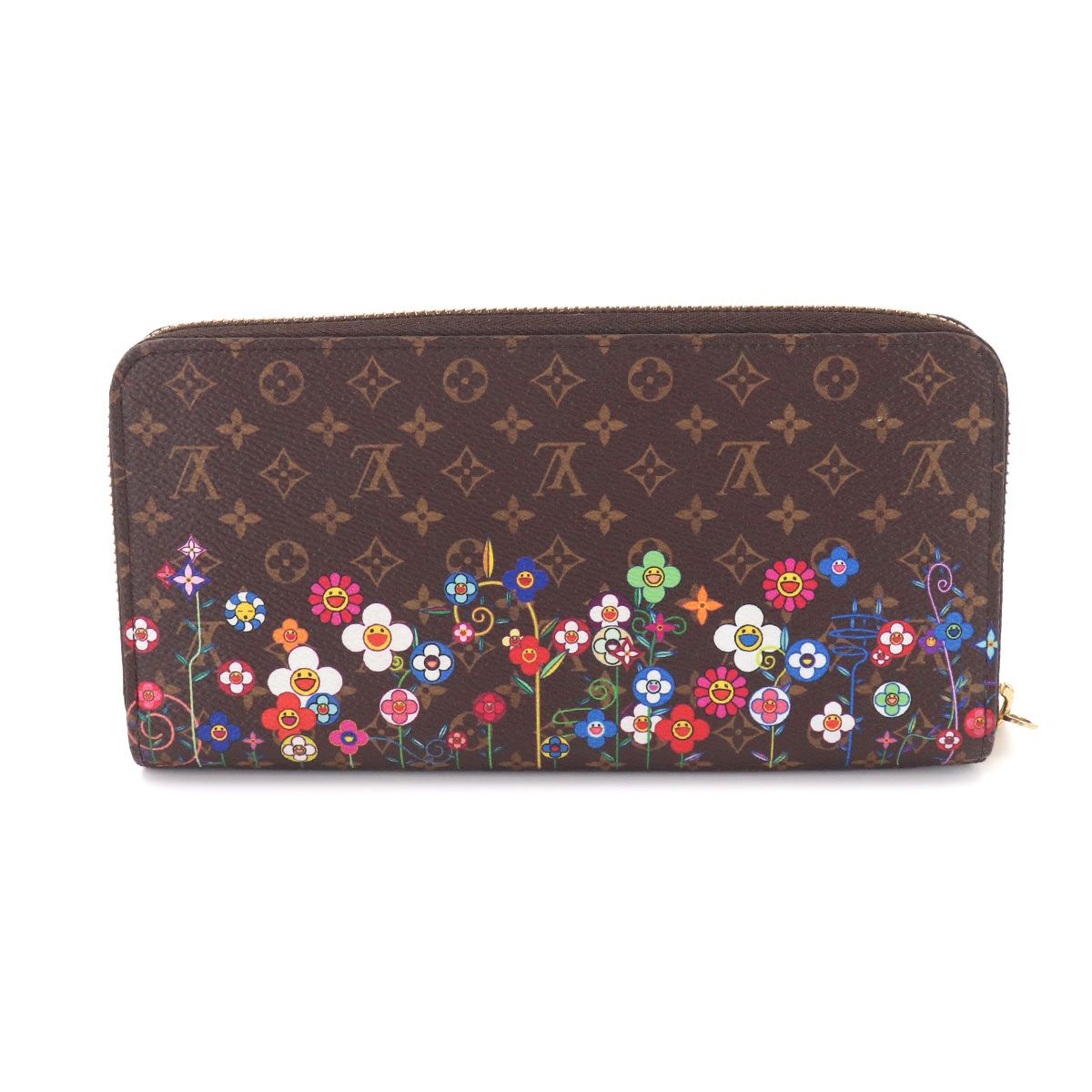 Louis Vuitton LV Takashi Murakami Zippy Wallet Zip Around Monogram — view 3