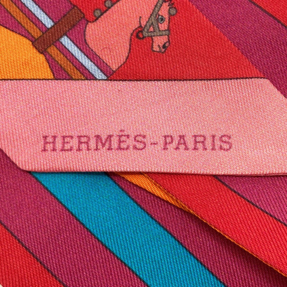 Hermes Twilly Scarf Silk — view 4
