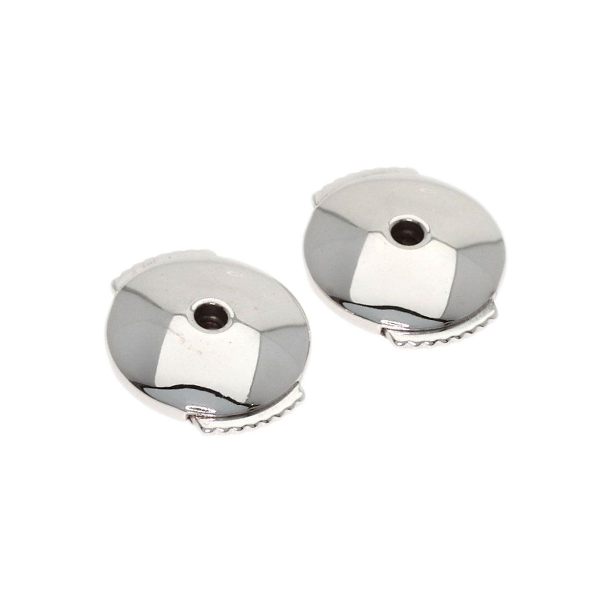 Van Cleef & Arpels Sweet Papillon Taquoise Earrings 18K White Gold — view 4