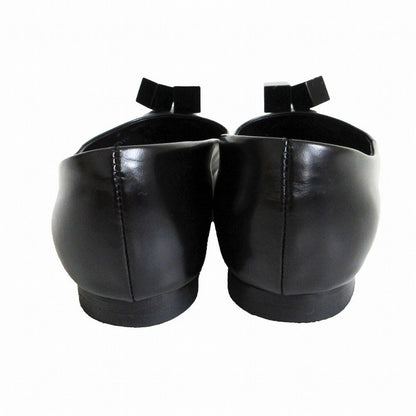 Louis Vuitton Pumps Leather Cube Dice Flat Shoes Black 2 1 34 — view 2
