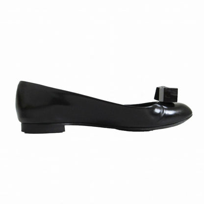 Louis Vuitton Pumps Leather Cube Dice Flat Shoes Black 2 1 34 — view 4