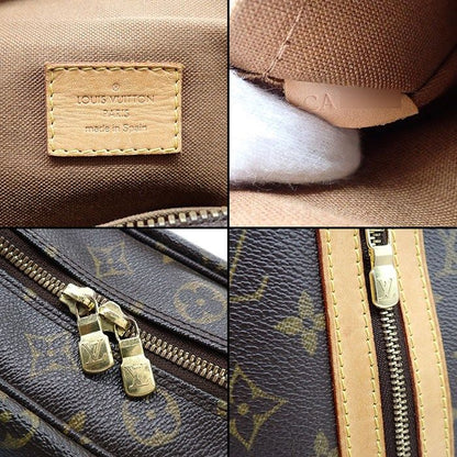 Louis Vuitton Shoulder Bag Sac Bosford Monogram Canvas Leather Gold — view 7