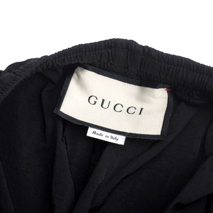 Gucci Oversize Nylon Track Pants S Side Line Web GG Logo Patch — view 8