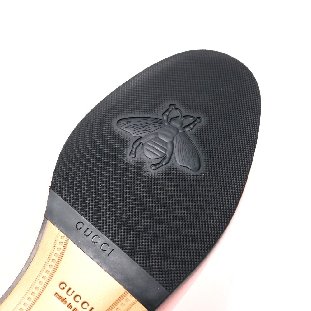 Gucci Brixton Loafers Leather Horsebit 37.5 — view 8