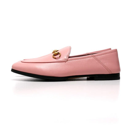 Gucci Brixton Loafers Leather Horsebit 37.5 — view 2