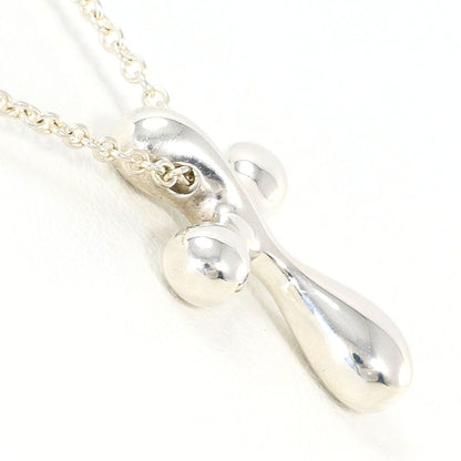 Tiffany & Co Small Cross 925 Sterling Silver Necklace 40 — view 2