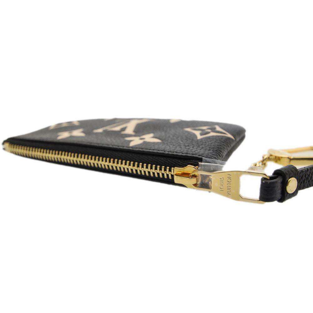 Louis Vuitton Coin Case Monogram Empreinte Card&key Pochette Cles Black Beige — view 2