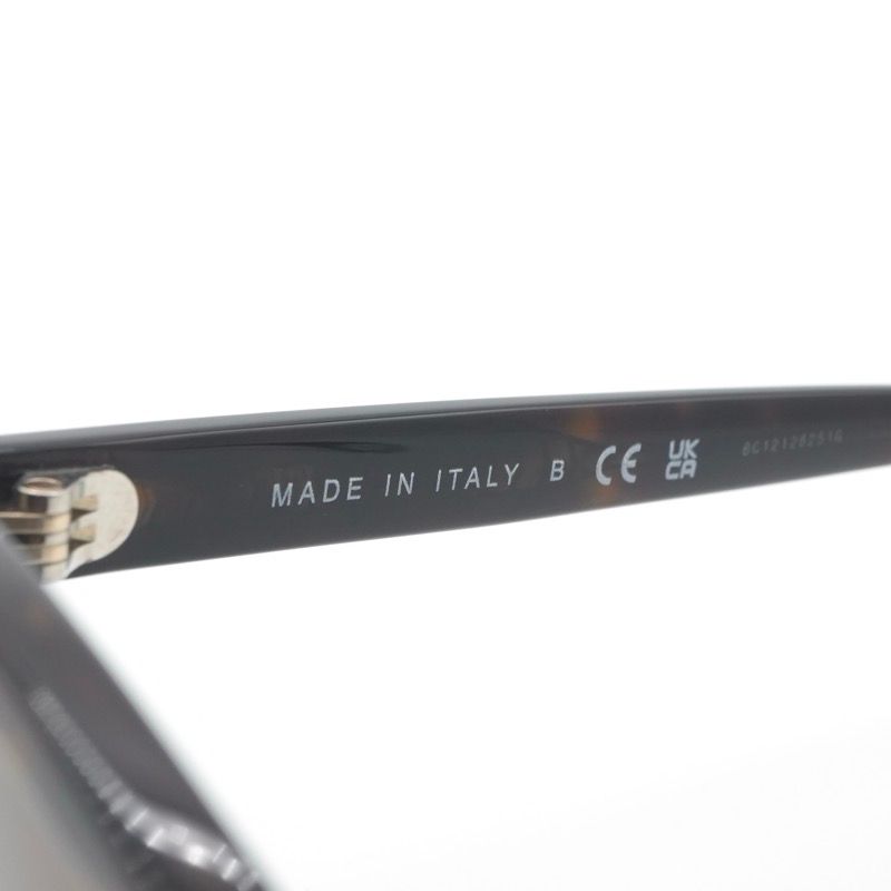 Chanel Sunglasses Brown Gold CC Logo Eyewear — view 8