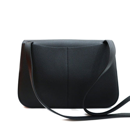 Hermes Heaven Halzan 31 Black Noir Bag Silver — view 2