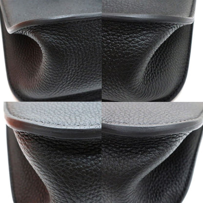 Hermes Heaven Halzan 31 Black Noir Bag Silver — view 6