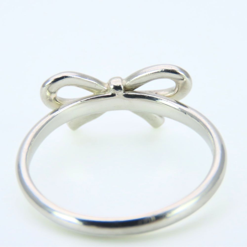 Tiffany & Co Ring Ribbon 925 Sterling Silver — view 3