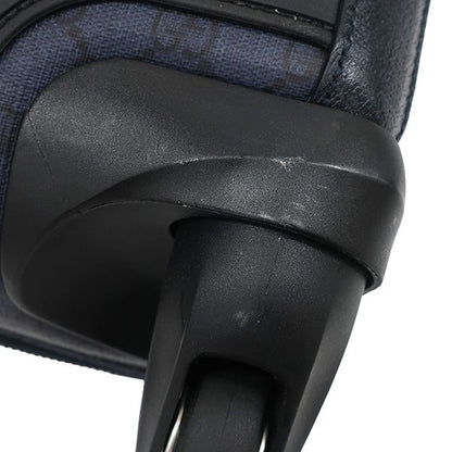 Gucci Travel Bag Savoy Cabin Trolley Small GG Supreme Canvas Leather Navy — view 6