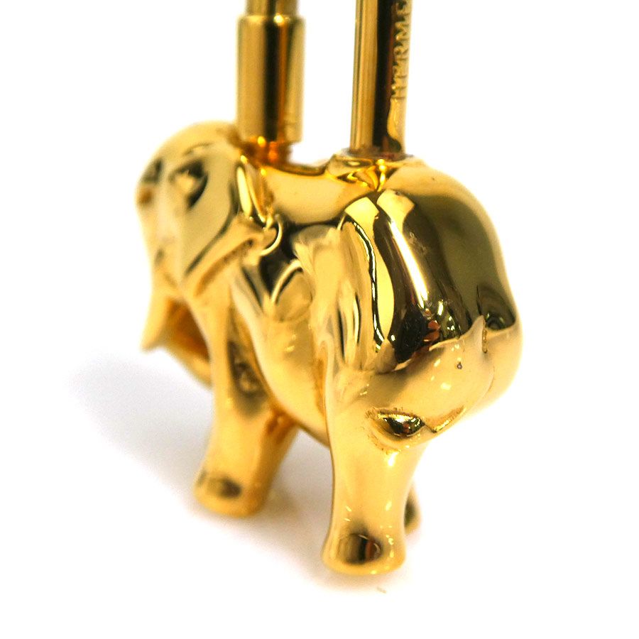 Hermes Cadena Animal Motif Elephant Handbag — view 6