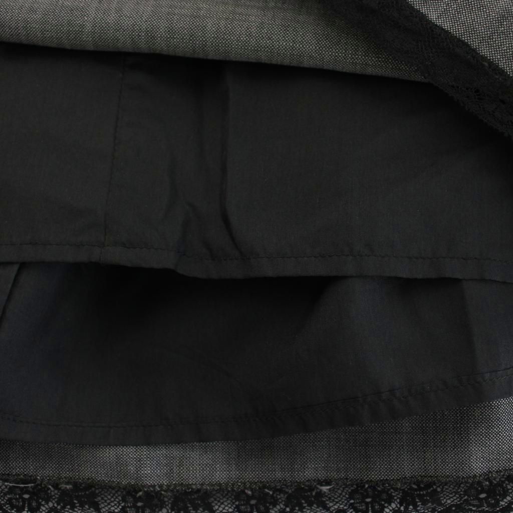 Prada Cami Dress Mohair 38 Gray Long Length — view 5