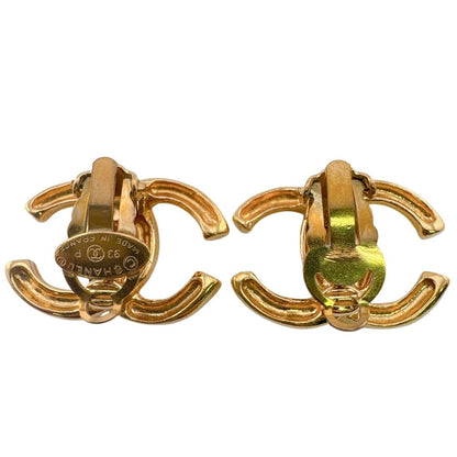 Chanel 93P CC Logo Earrings — view 3