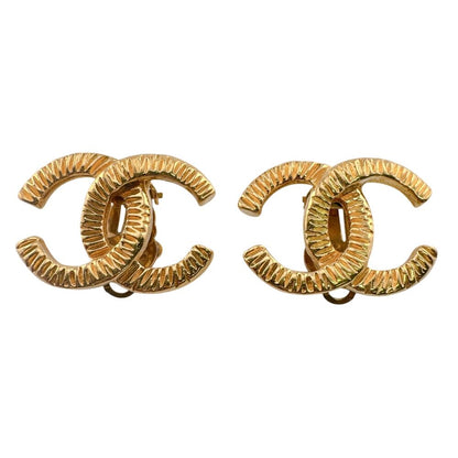 Chanel 93P CC Logo Earrings — view 2