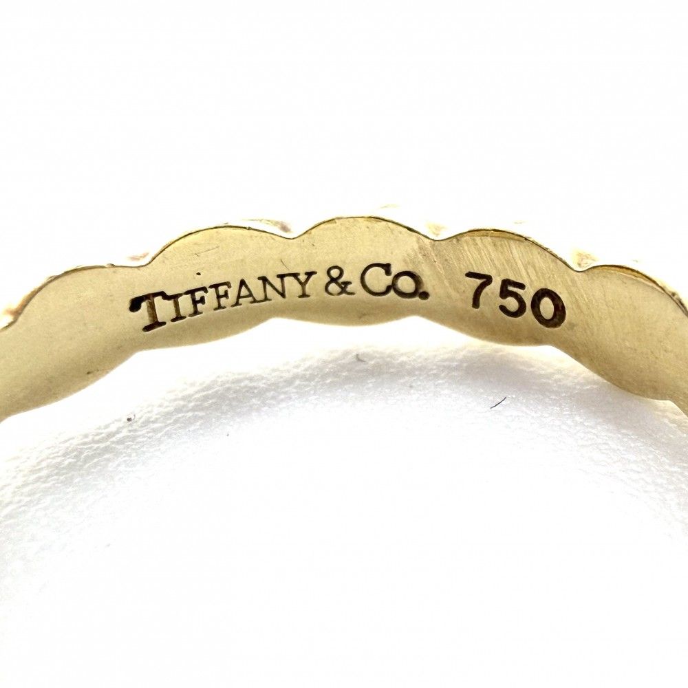 Tiffany & Co Ring Twist 18K Yellow Gold Diamond — view 4