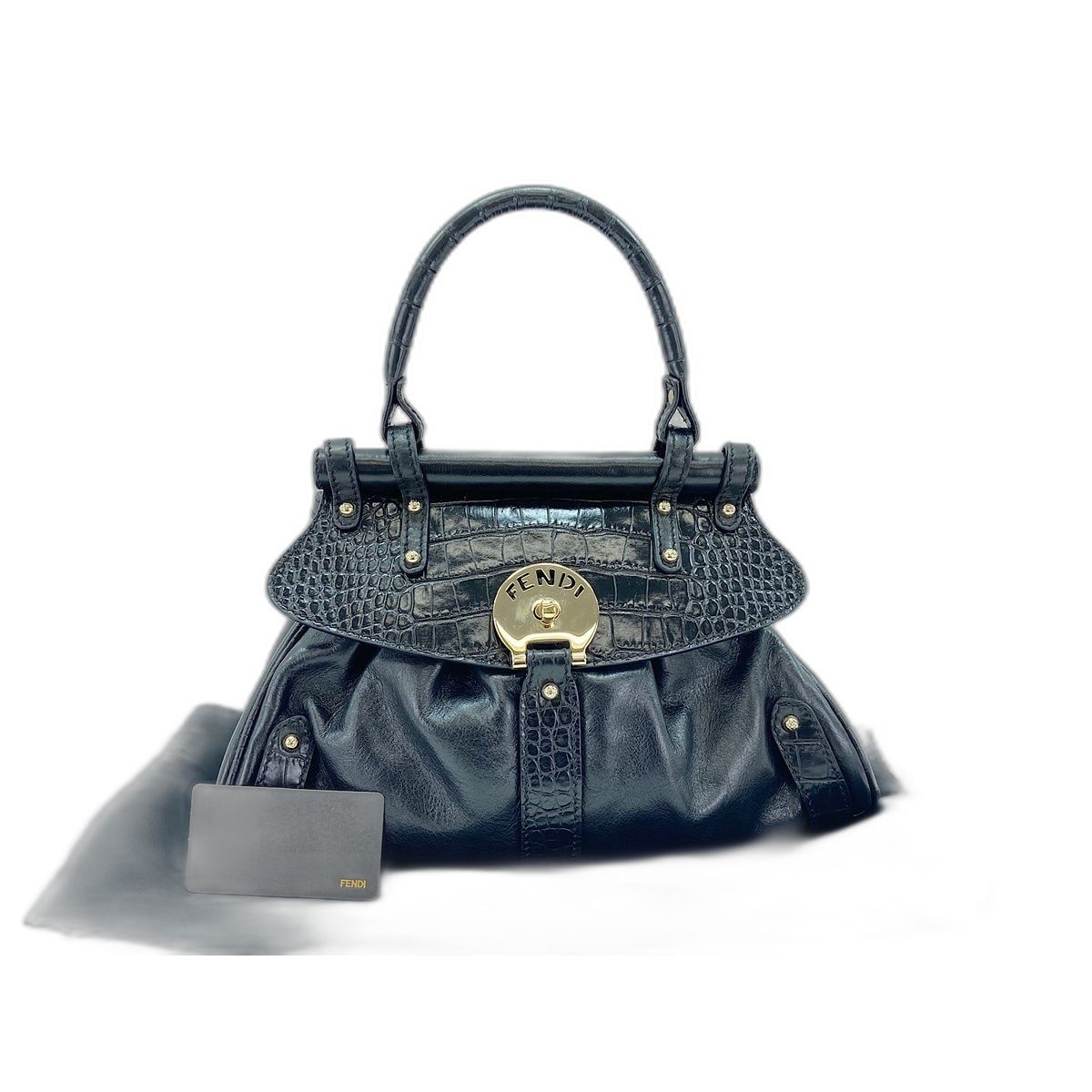 Fendi Handbag Bolsa Black