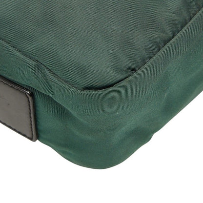 Prada Shoulder Bag Green Black Gray Nylon — view 7