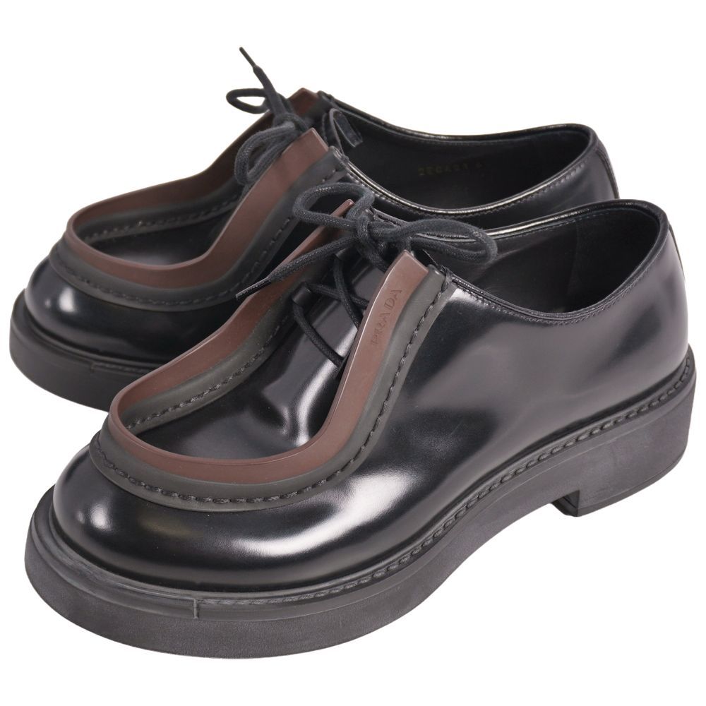 Prada Loafers Diapason Moccasins Leather Shoes — view 2