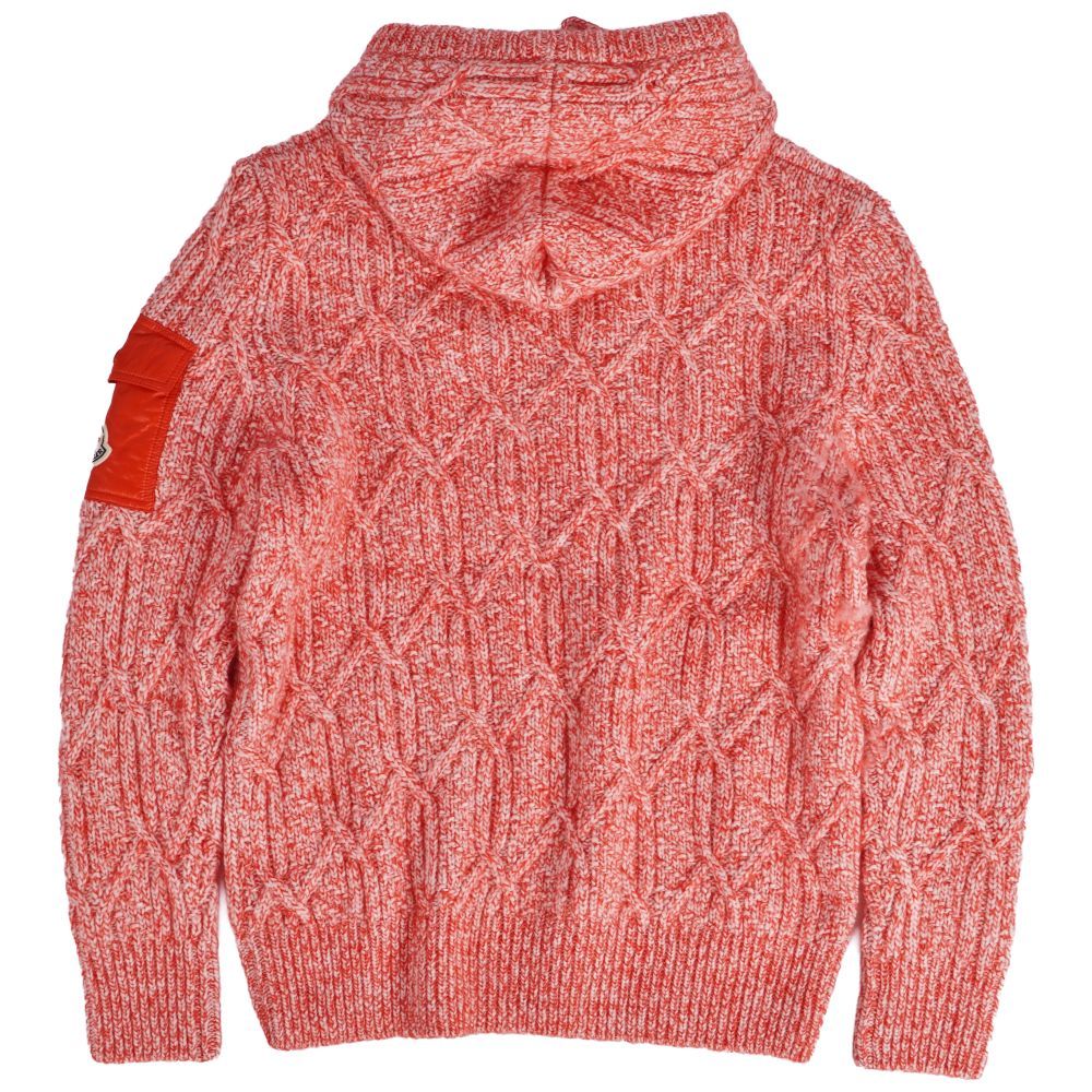 Moncler Hoodie Knit Long — view 3