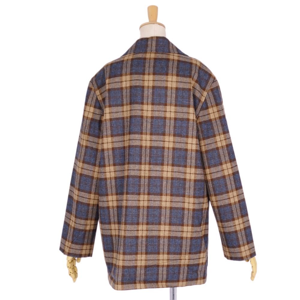 Gucci Tailored Jacket Check Wool — view 6
