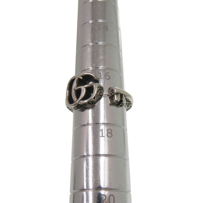 Gucci Arabesque Double Key Motif 925 Sterling Silver Ring — view 6