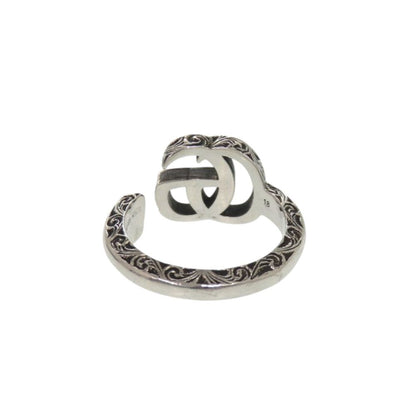 Gucci Arabesque Double Key Motif 925 Sterling Silver Ring — view 2