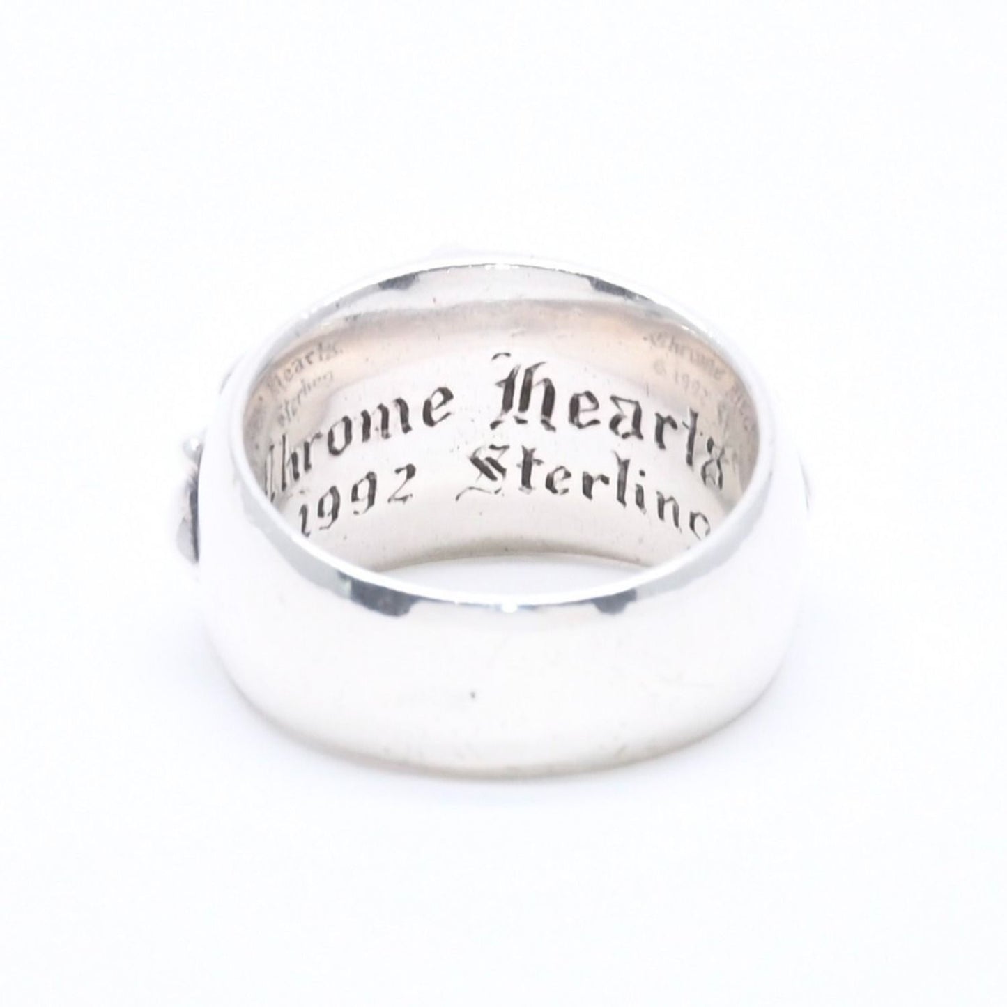 Chrome Hearts Floral Cross Ring Sterling Silver — view 6