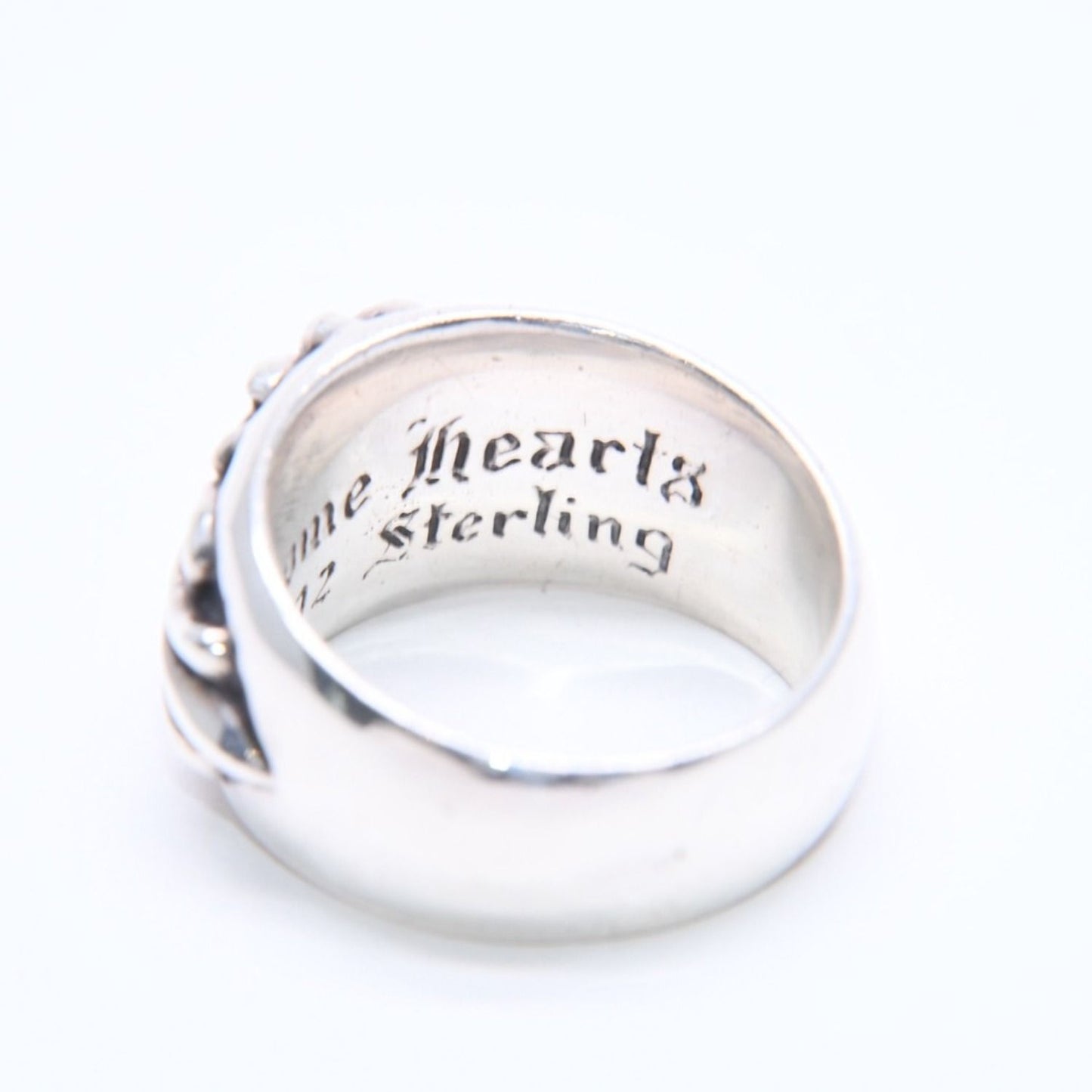 Chrome Hearts Floral Cross Ring Sterling Silver — view 8