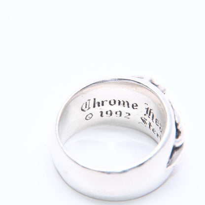 Chrome Hearts Floral Cross Ring Sterling Silver — view 7