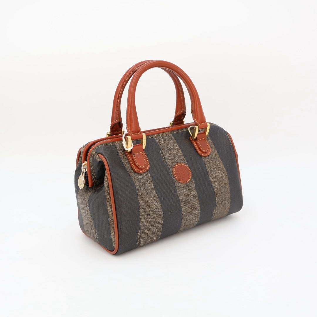 Fendi Pecan Mini Boston Bag