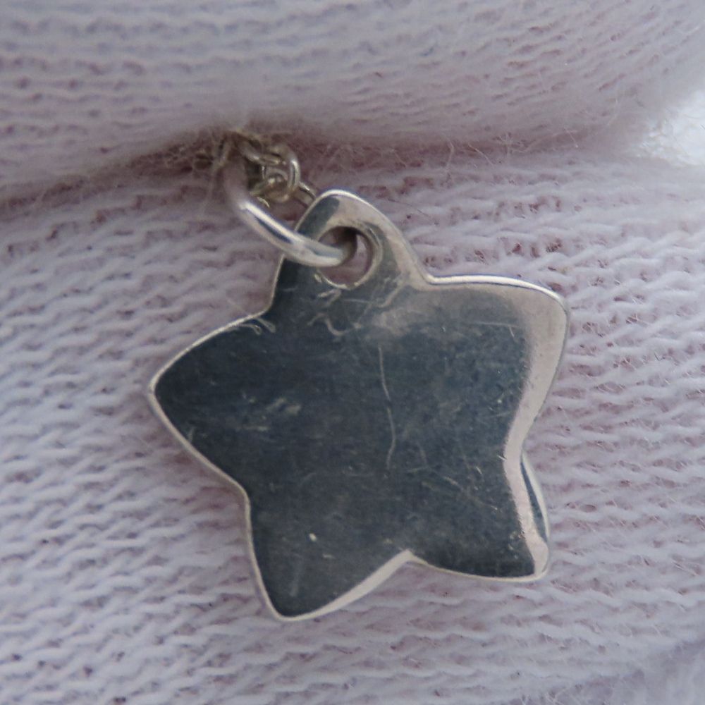 Tiffany & Co Necklace Star Cutout Circle 925 Sterling Silver — view 6