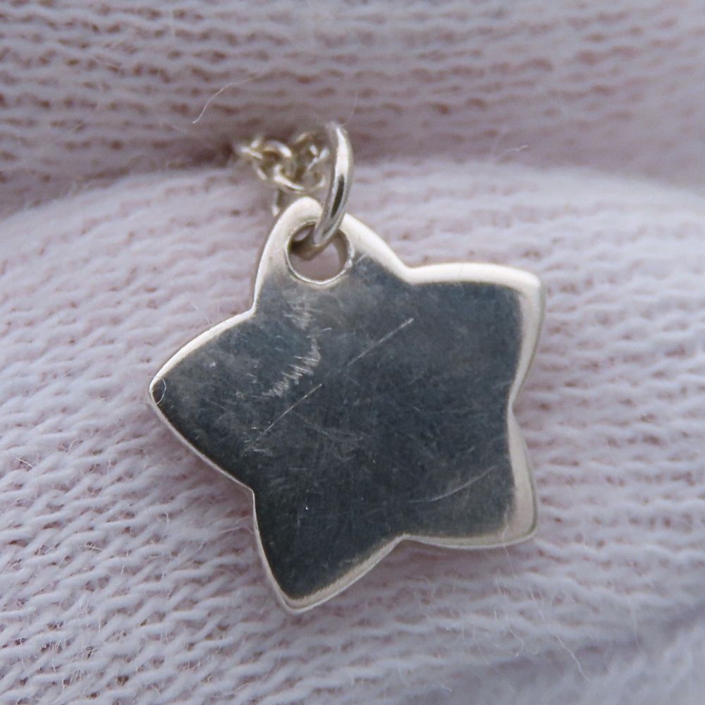 Tiffany & Co Necklace Star Cutout Circle 925 Sterling Silver — view 5
